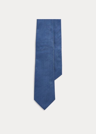 Men's Ralph Lauren Patterned Silk Ties | 853610KMP